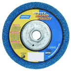 4-1/2 x 5/8-11" - Medium Grit - Aluminum Oxide - Bear-Tex Unified Non-Woven Wheel - Exact Tool & Supply