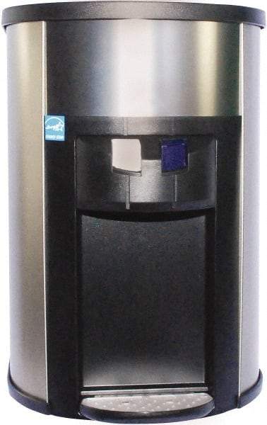 Aquaverve - 1.4 Amp, 1,500 mL Capacity, Bottleless Water Cooler Dispenser with Filtration - 39 to 50°F Cold Water Temp - Exact Tool & Supply