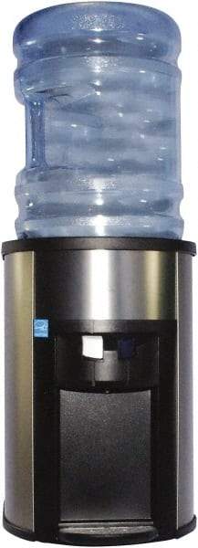 Aquaverve - 1.4 Amp, 1,500 mL Capacity, Water Cooler Dispenser - 39 to 50°F Cold Water Temp - Exact Tool & Supply