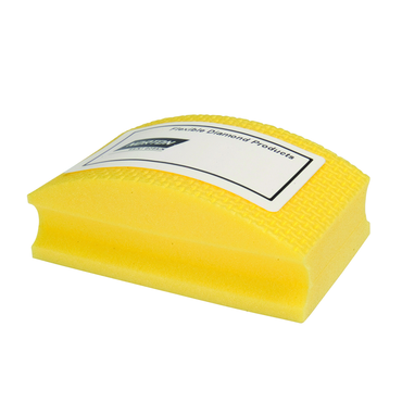 2-1/8 x 3-1/2" - 60 Grit - Green - HP60 - Amplex Flexable Diamond Hand Pad - Exact Tool & Supply