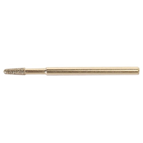 0.078″-0.110″ 5/16″ - Electroplated CBN Mandrel-100 Grit - Round End Taper - Exact Tool & Supply