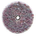 6 x 1 x 1'' - 220 Grit - Aluminum Oxide Unified Non-Woven Bear-Tex Wheel - Exact Tool & Supply