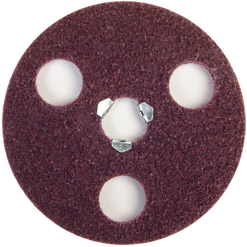 4-1/2″ Bear-Tex Rapid Prep Non-Woven Locking See-Thru Disc Speed-Lok Aluminum Oxide Medium Grit - Exact Tool & Supply