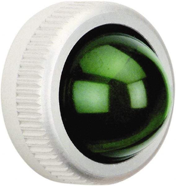 Schneider Electric - Round Pilot and Indicator Light Lens - Green - Exact Tool & Supply