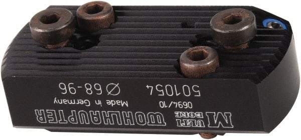 WOHLHAUPTER - 180 to 208mm Bore, 174.5mm OAL, 22mm Thick, Boring Head Serrated Slide - For Use with Wohlhaupter Digibore, Compatible with Series Digibore - Exact Tool & Supply