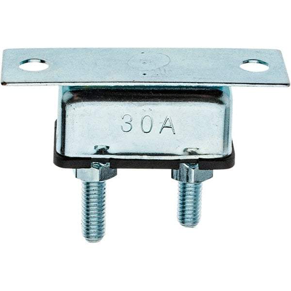 Value Collection - 30 Amp Automotive Stud Terminal Circuit Breaker - Bracket Mount - Exact Tool & Supply
