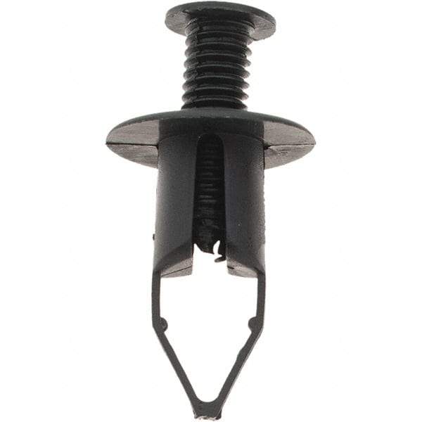 Value Collection - 9mm Hole Diam, Arrow Shank, Nylon Panel Rivet - 23mm Length Under Head, 9mm Material Thickness - Exact Tool & Supply