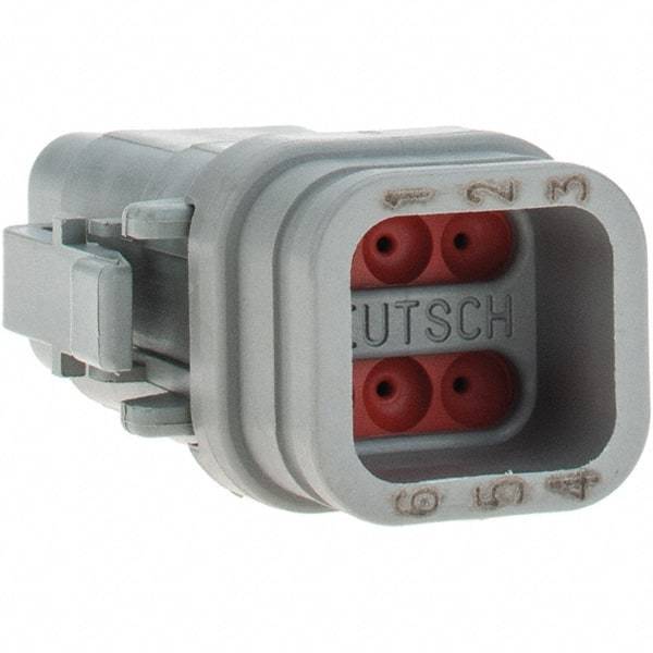 Value Collection - Automotive Terminal Parts - DTM Series Plug Connectors - Exact Tool & Supply