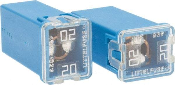 Value Collection - 32 VAC/VDC, 20 Amp, General Purpose Fuse - Plug-in Mount - Exact Tool & Supply