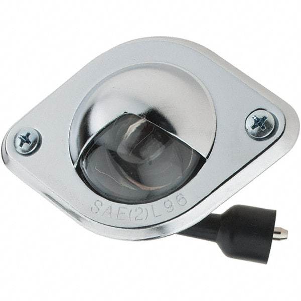 Value Collection - 3" Long, 0.59 Amp, Clear Stop, Turn & Tail Light - 12 Volts - Exact Tool & Supply