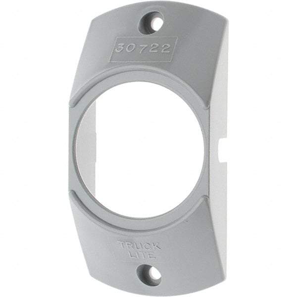 Value Collection - Gray Automotive Mounted Light - Polycarbonate - Exact Tool & Supply