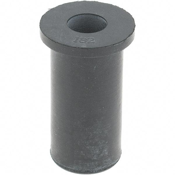 Value Collection - 1/4-20, Rubber Insulated Rivet Nut - Neoprene, 1" Long, 1.051" OAL - Exact Tool & Supply