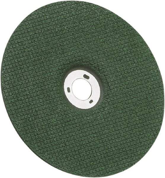 3M - 36 Grit, 7" Wheel Diam, 1/8" Wheel Thickness, 7/8" Arbor Hole, Type 27 Depressed Center Wheel - Ceramic - Exact Tool & Supply