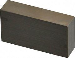 Mitutoyo - 0.75" Rectangular Steel Gage Block - Accuracy Grade 0, Includes Certificate of Inspection - Exact Tool & Supply
