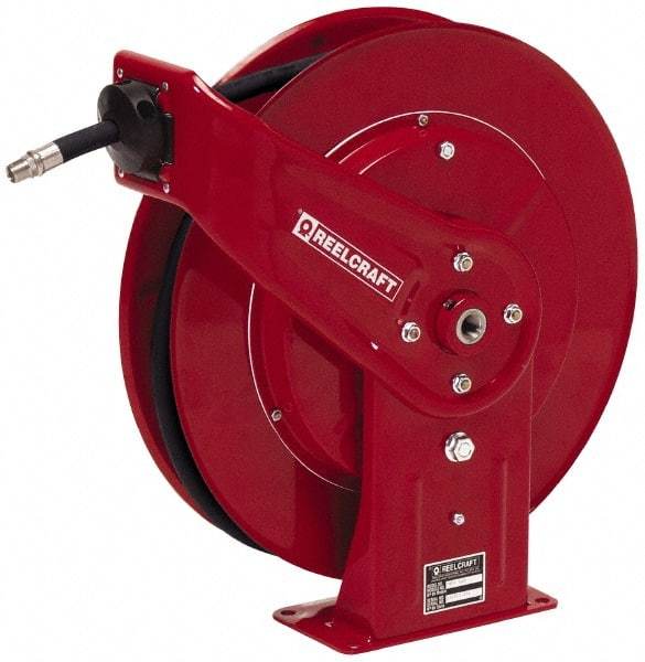 Reelcraft - 50' Spring Retractable Hose Reel - 4,800 psi, Hose Included - Exact Tool & Supply