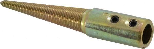 Made in USA - Buffing Wheel Buffing Spindle - 1/2" ID x 3/4" OD, Left Hand Thread - Exact Tool & Supply