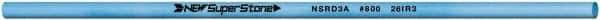 Value Collection - Round Ceramic Finishing Stick - 50mm Long x 3.175mm Wide, 800 Grit - Exact Tool & Supply