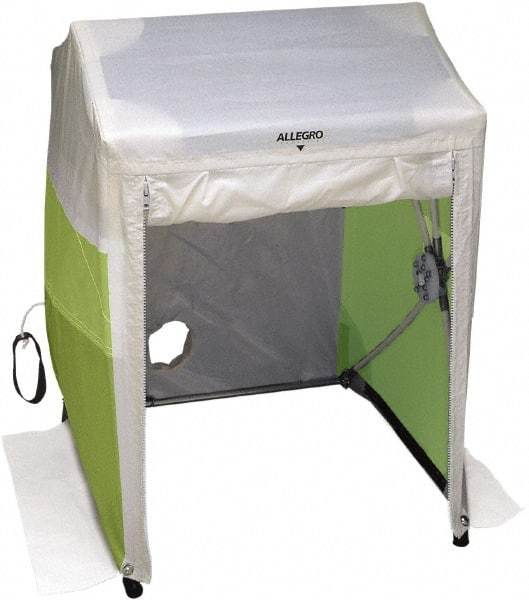 Allegro - Manhole Equipment & Accessories Type: Deluxe Work Tent, 8 d x 8 w x 7-1/2 h, 1 Door - Exact Tool & Supply