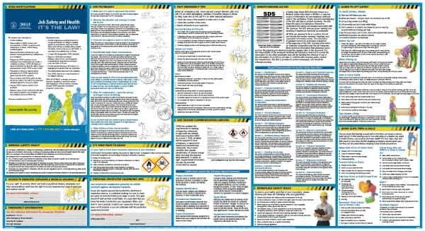 ComplyRight - Regulatory Compliance General Safety & Accident Prevention Training Kit - English, 18" Wide x 24" High - Exact Tool & Supply