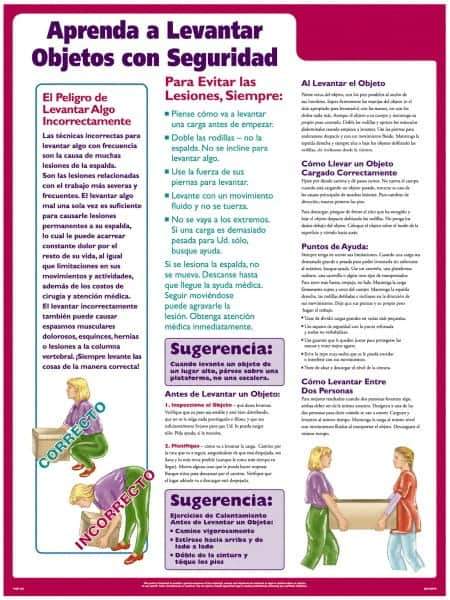 ComplyRight - Regulatory Compliance General Safety & Accident Prevention Training Kit - Spanish, 18" Wide x 24" High - Exact Tool & Supply