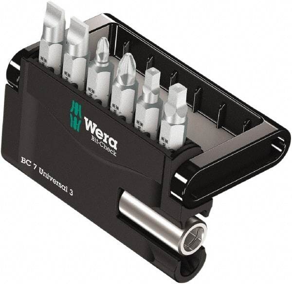 Wera - Posidriv Bit Set - 1/4" Drive - Exact Tool & Supply