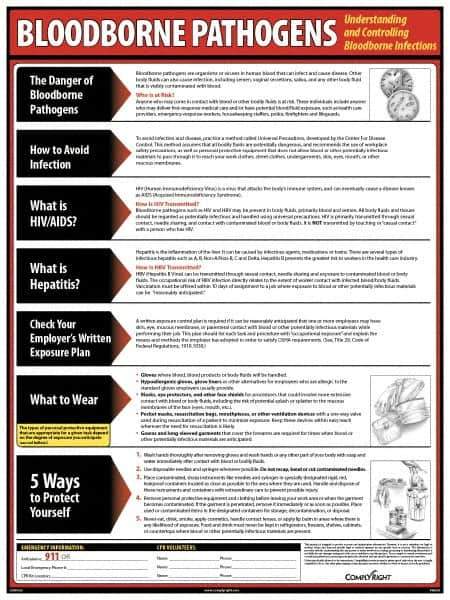 ComplyRight - Regulatory Compliance General Safety & Accident Prevention Training Kit - English, 18" Wide x 24" High - Exact Tool & Supply