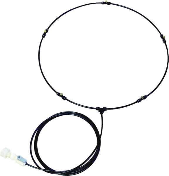 Schaefer Ventilation Equipment - Evaporative Cooler Low Pressure Misting Ring - For Use with Water - Exact Tool & Supply