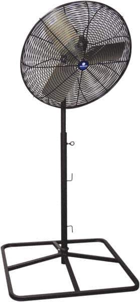Schaefer Ventilation Equipment - 20" Blade, 1/4 hp, 3,000 & 4,050 CFM, Industrial Circulation Fan - Fan Head Only, 2 Speed - Exact Tool & Supply