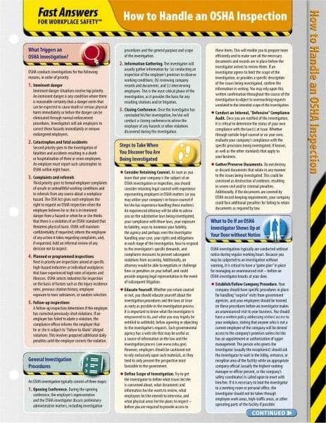 ComplyRight - Regulatory Compliance Hazmat, Spill Control & Right to Know Training Kit - English, 11" Wide x 17" High - Exact Tool & Supply