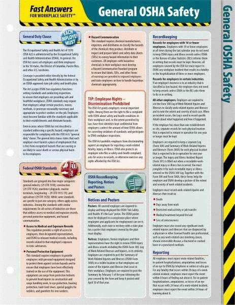 ComplyRight - Regulatory Compliance Hazmat, Spill Control & Right to Know Training Kit - English, 11" Wide x 17" High - Exact Tool & Supply
