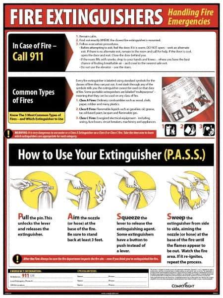ComplyRight - Regulatory Compliance General Safety & Accident Prevention Training Kit - English, 18" Wide x 24" High - Exact Tool & Supply