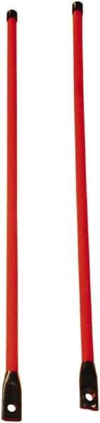 Sweepex - 36" Long x 1" Wide Sweeper Accessory - Polypropylene Bristles, For Use with Pro-Broom Sweeper & Mega Broom Sweeper - Exact Tool & Supply