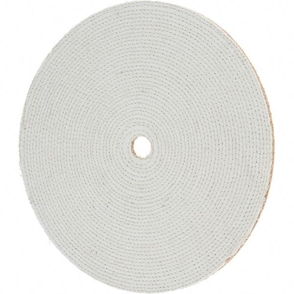 Value Collection - 16" Diam x 1/4" Thick Unmounted Buffing Wheel - 20 Ply, Polishing, 1-1/4" Arbor Hole, Hard Density - Exact Tool & Supply