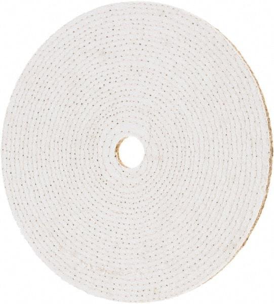 Value Collection - 12" Diam x 1/4" Thick Unmounted Buffing Wheel - 20 Ply, Polishing, 1-1/4" Arbor Hole, Hard Density - Exact Tool & Supply