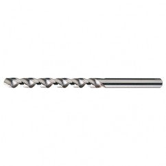 #1 RHS / RHC HSS 118 Degree Radial Point Fast Spiral Taper Length Drill - Bright - Exact Tool & Supply