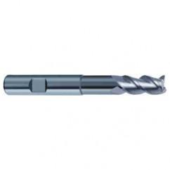 16mm Dia. - 108mm OAL - 3 FL Variable Helix Bright Carbide End Mill - Exact Tool & Supply