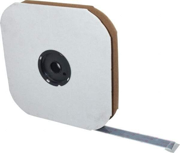 VELCRO Brand - 1" Wide x 25 Yd Long Adhesive Backed Hook Roll - Continuous Roll, Black - Exact Tool & Supply