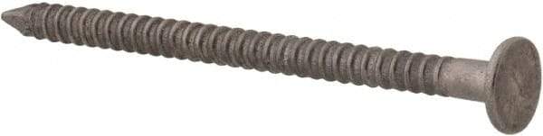 Made in USA - 3D, 14 Gauge, 1-1/4" OAL Common Nails - Ring Shank, 316 Stainless Steel - Exact Tool & Supply