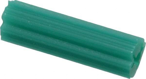 Value Collection - 1/4" Diam, 1/4" Drill, 1" OAL, Plug Concrete Anchor - Plastic - Exact Tool & Supply
