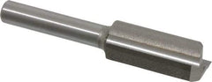 Amana Tool - 1/2" Diam, 1/4" Shank Diam, 1" Length of Cut, 2 Flute Straight Router Bit - 2-1/8" Overall Length, Carbide Tipped - Exact Tool & Supply