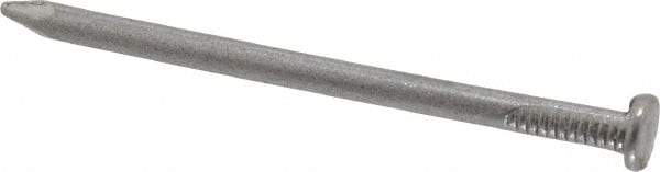 Value Collection - 6D, 12 Gauge, 2" OAL Common Nails - Ring Shank, Grade 2 Steel, Bright Finish - Exact Tool & Supply