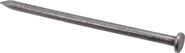 Value Collection - 10D, 9 Gauge, 3" OAL Common Nails - Ring Shank, Grade 2 Steel, Bright Finish - Exact Tool & Supply