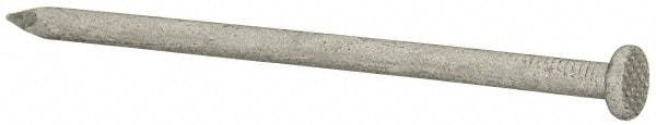 Value Collection - 20D, 6 Gauge, 4" OAL Common Nails - Ring Shank, Grade 2 Steel, Galvanized Finish - Exact Tool & Supply