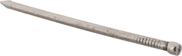 Value Collection - 8D, 13 Gauge, 2-1/2" OAL Finishing Nails - Smooth Shank, Grade 2 Steel, Bright Finish - Exact Tool & Supply