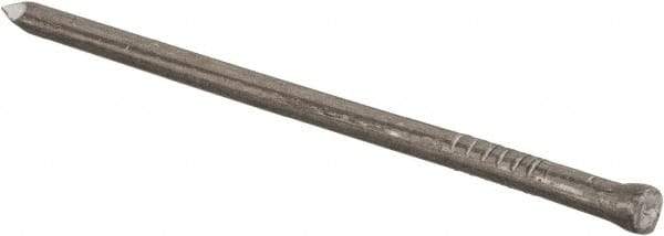 Value Collection - 10D, 12 Gauge, 3" OAL Finishing Nails - Smooth Shank, Grade 2 Steel, Bright Finish - Exact Tool & Supply