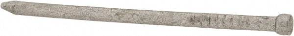 Value Collection - 4D, 15 Gauge, 1-1/2" OAL Finishing Nails - Smooth Shank, Grade 2 Steel, Galvanized Finish - Exact Tool & Supply