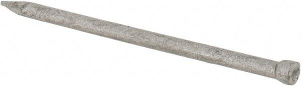 Value Collection - 4D, 15 Gauge, 1-1/2" OAL Finishing Nails - Smooth Shank, Grade 2 Steel, Galvanized Finish - Exact Tool & Supply