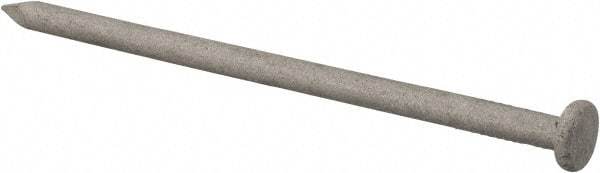 Value Collection - 12D, 11 Gauge, 3-1/4" OAL Box Nails - Smooth Shank, Grade 2 Steel, Galvanized Finish - Exact Tool & Supply