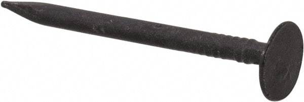 Value Collection - 13 Gauge, 1-3/8" OAL Drywall Nails - Smooth Shank, Grade 2 Steel, Cement Coated Finish - Exact Tool & Supply