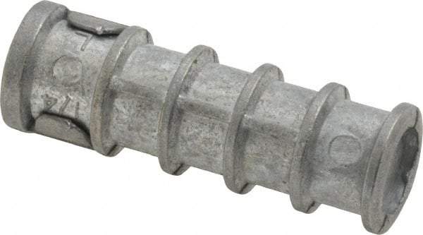 Value Collection - 1/4" Diam, 1/2" Drill, Lag Shield Concrete Anchor - Alloy Steel - Exact Tool & Supply